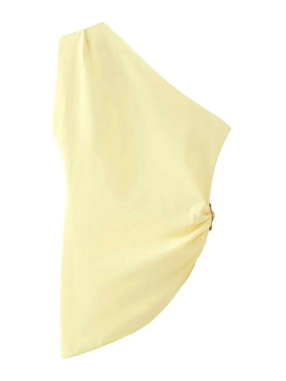 Autumn Ruffled One Shoulder Top