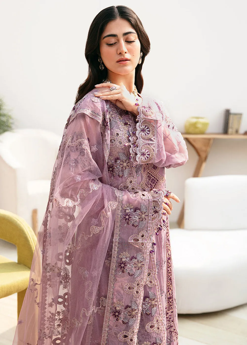 Chevron Chiffon Collection Volume 8 by Ramsha | A-801