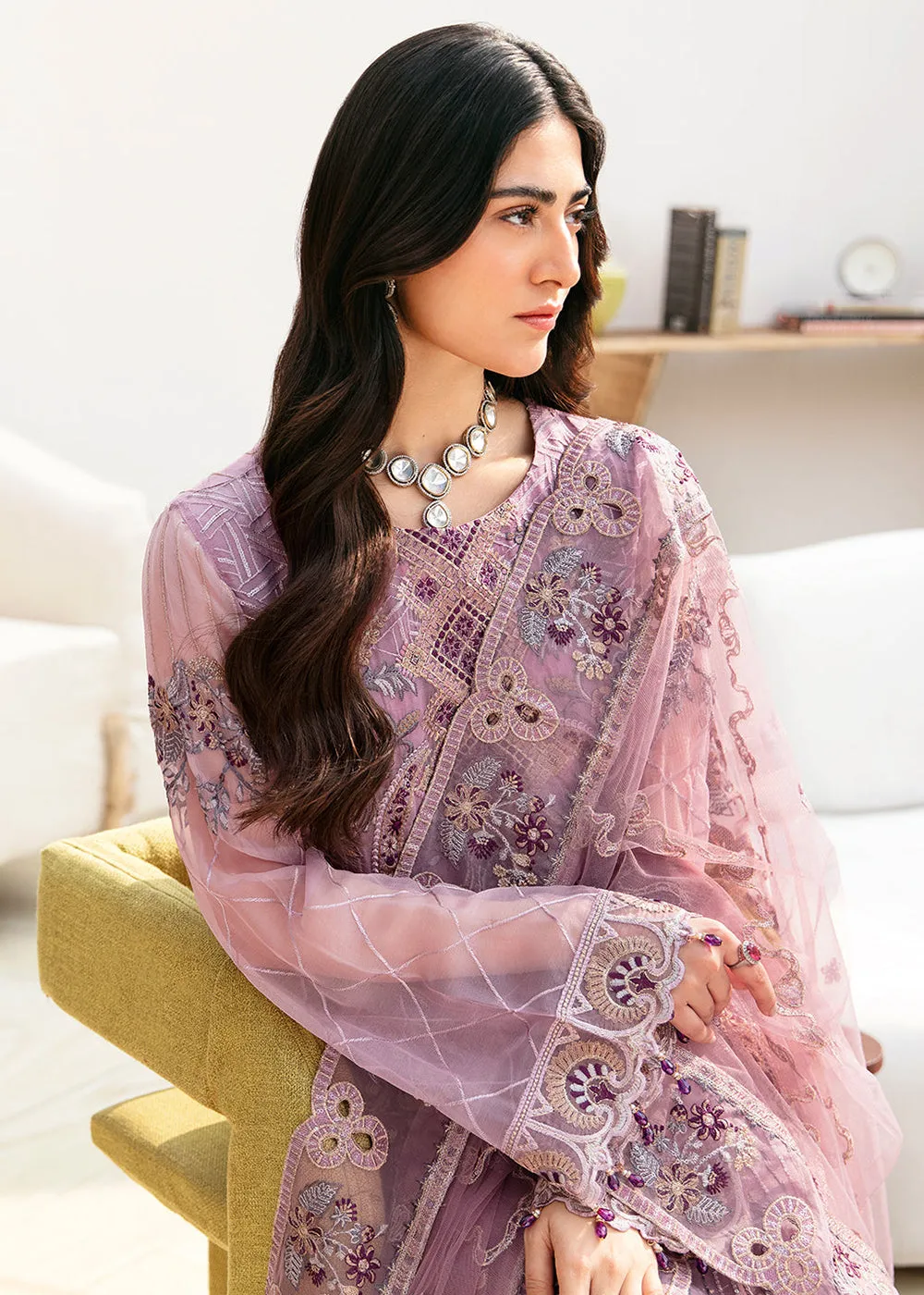 Chevron Chiffon Collection Volume 8 by Ramsha | A-801