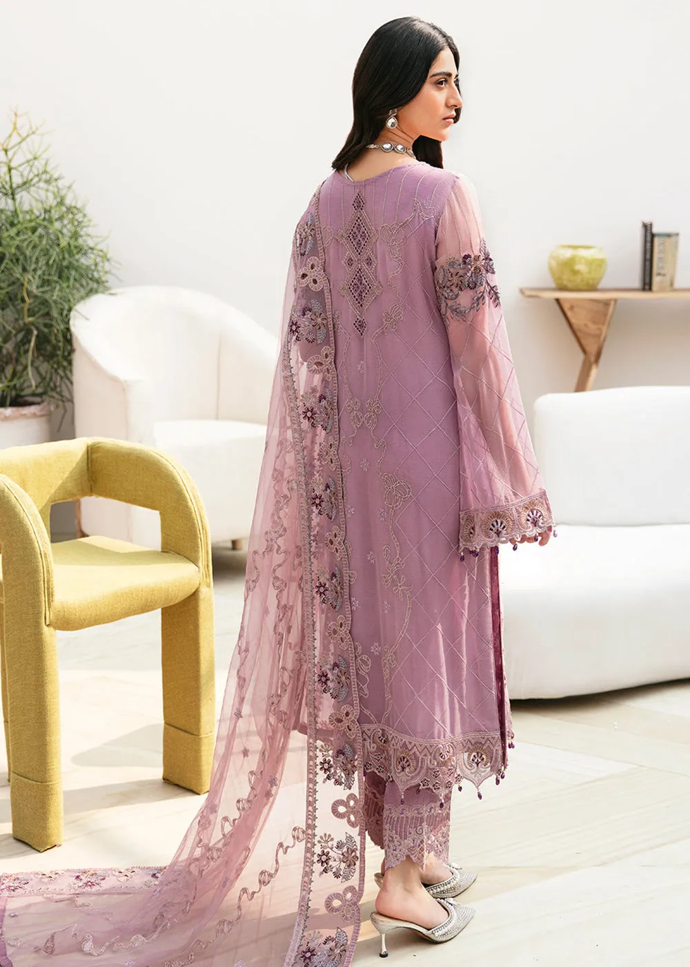 Chevron Chiffon Collection Volume 8 by Ramsha | A-801
