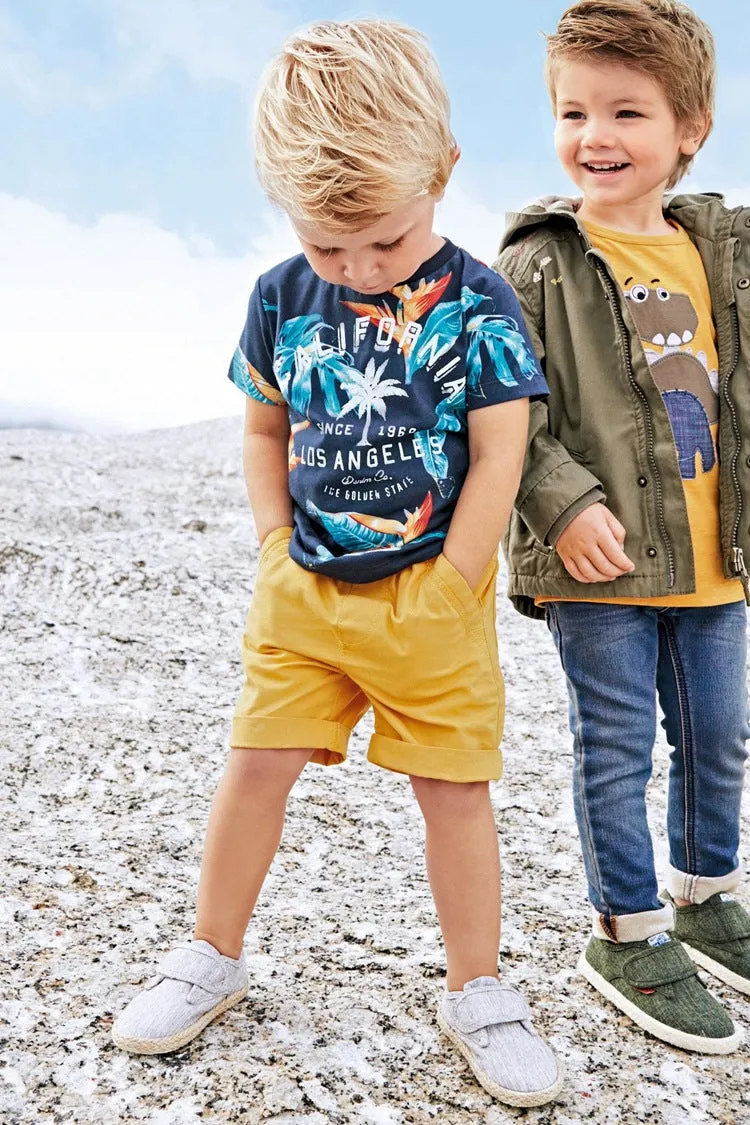 Cotton T Shirt Short Pants Sets For Baby Boys