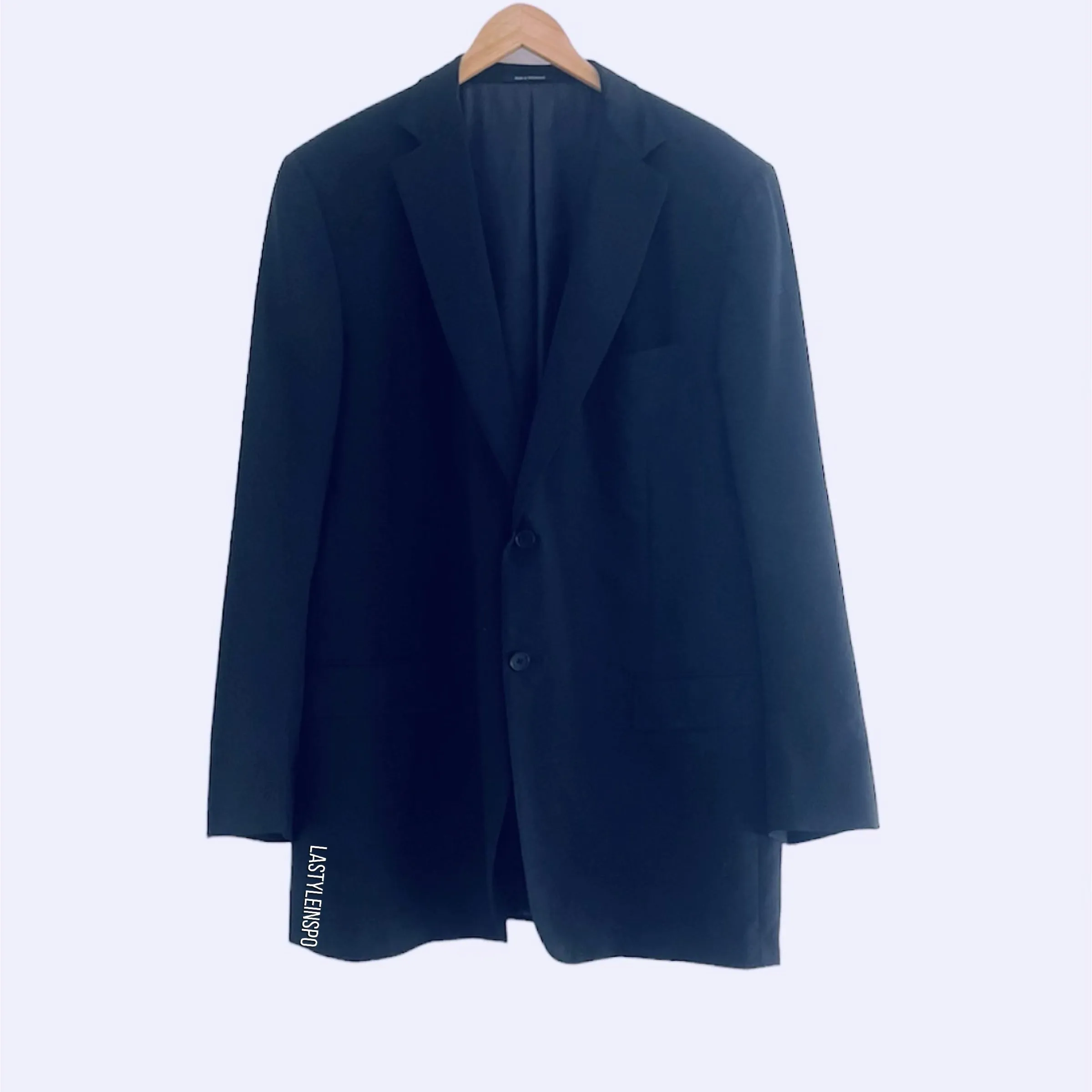Ermenegildo Zegna Men’s Navy Suit Wool Blazer Size L-XL