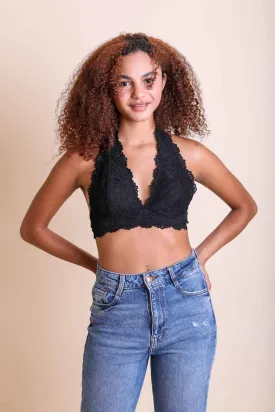 Floral Lace Halter