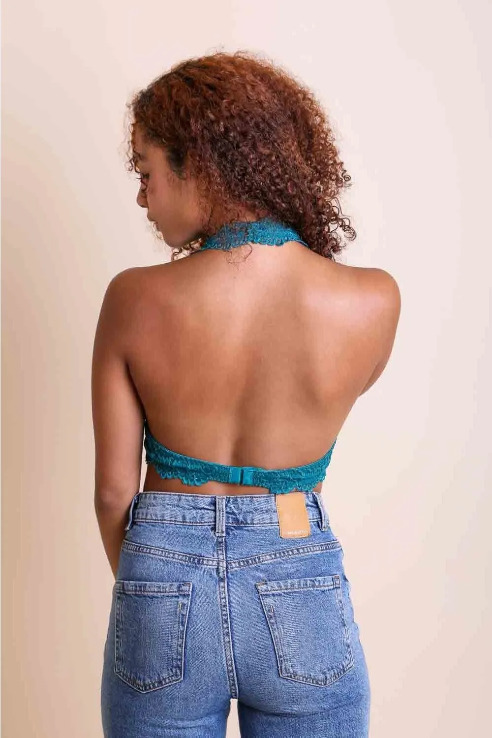 Floral Lace Halter