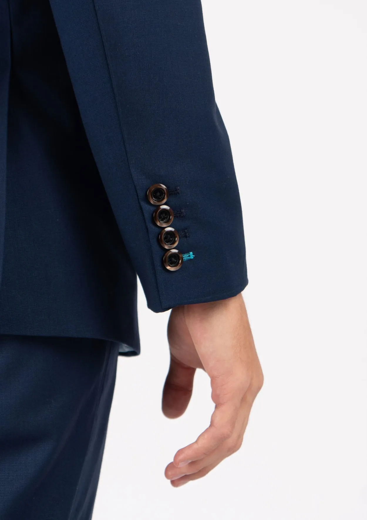 Hudson Navy Crosshatch Suit