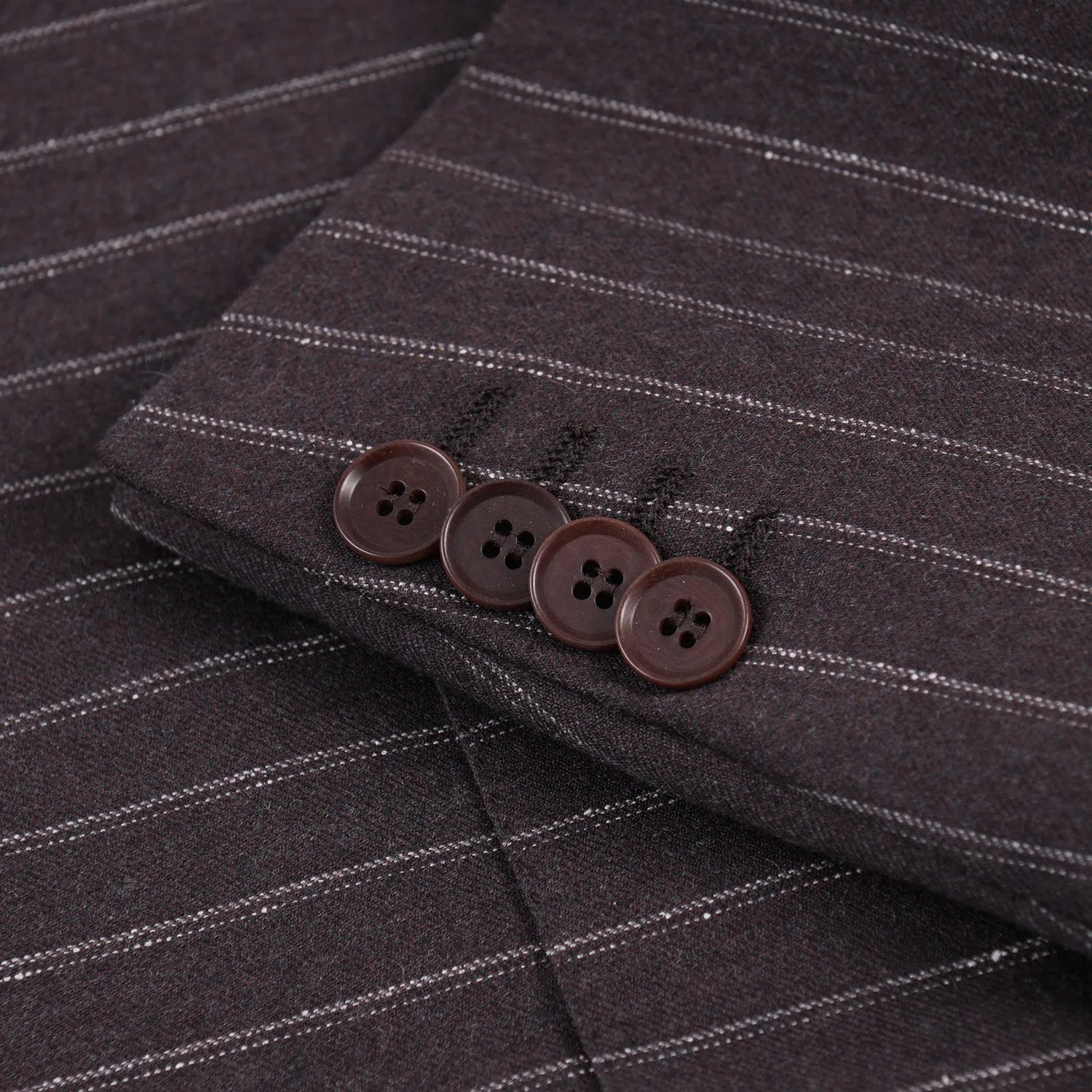 Isaia Striped Super 130s Wool Suit