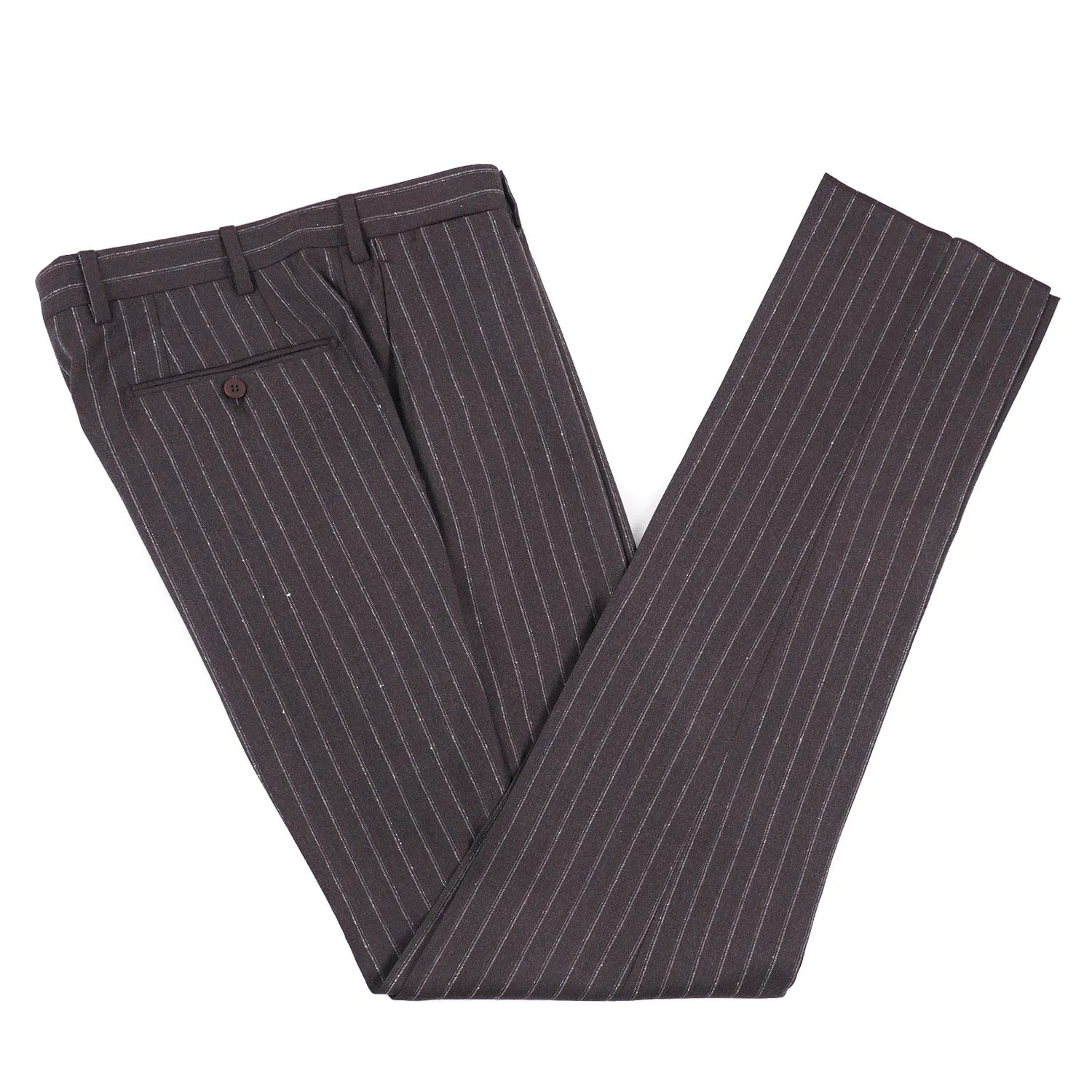 Isaia Striped Super 130s Wool Suit