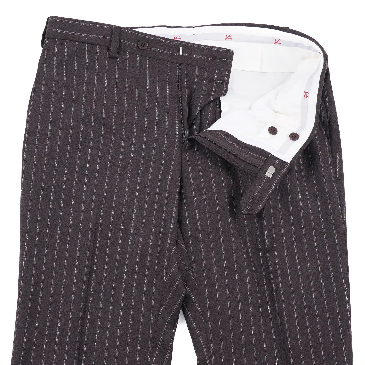 Isaia Striped Super 130s Wool Suit