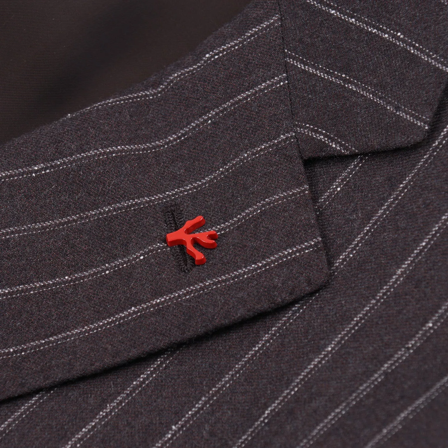 Isaia Striped Super 130s Wool Suit