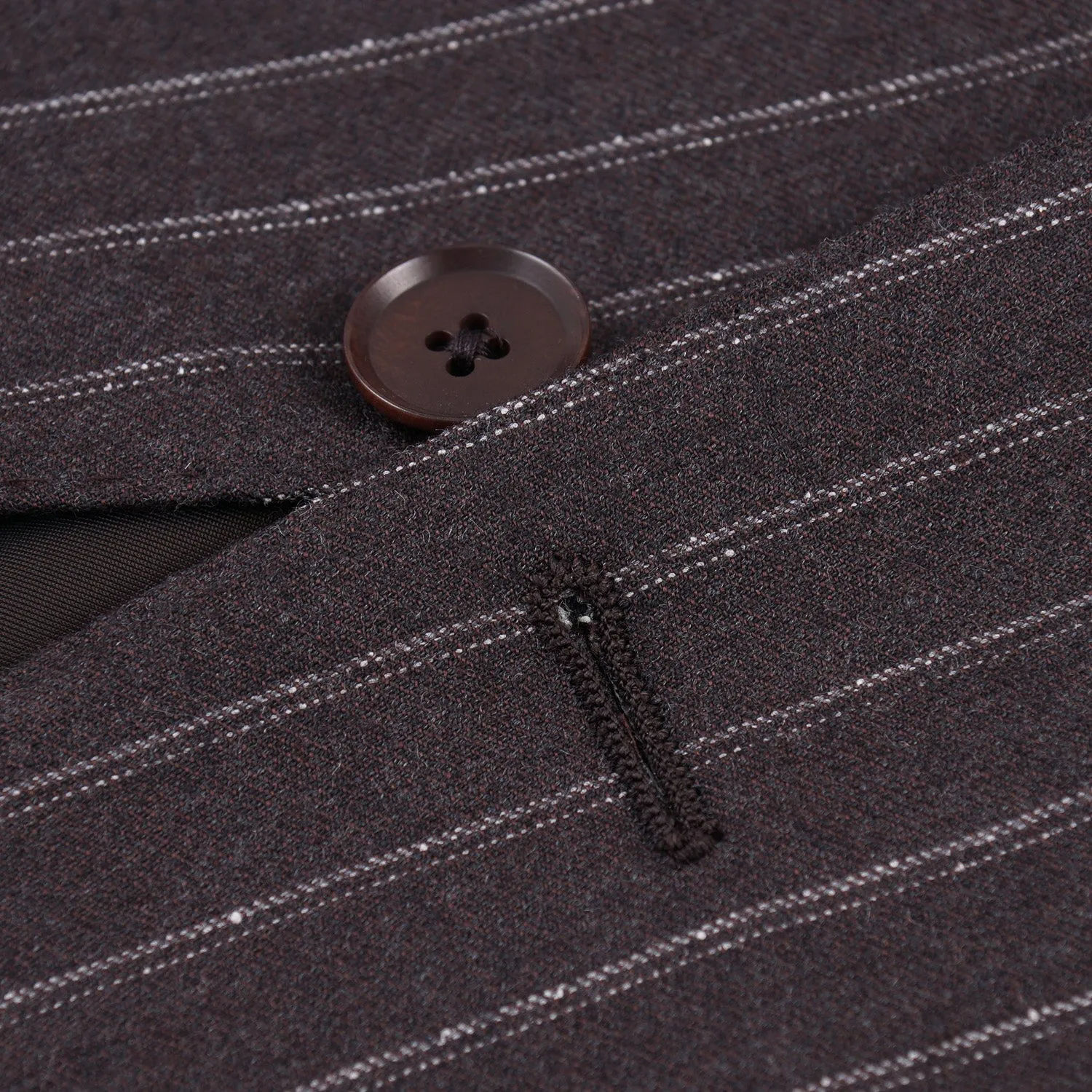 Isaia Striped Super 130s Wool Suit