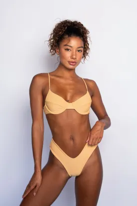 Kate Top - Nude Classic Ribbed