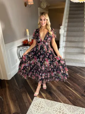 Maddie Floral Tulle Dress