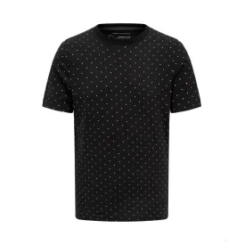 Mercedes Mens Polka Dot Tee, Black