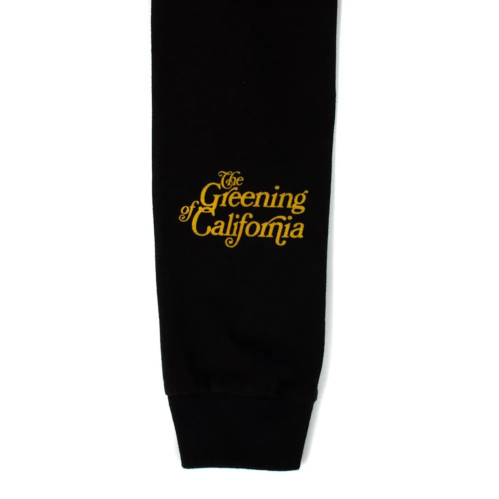 Mister Green Greening of California Long Sleeve T-shirt / Black
