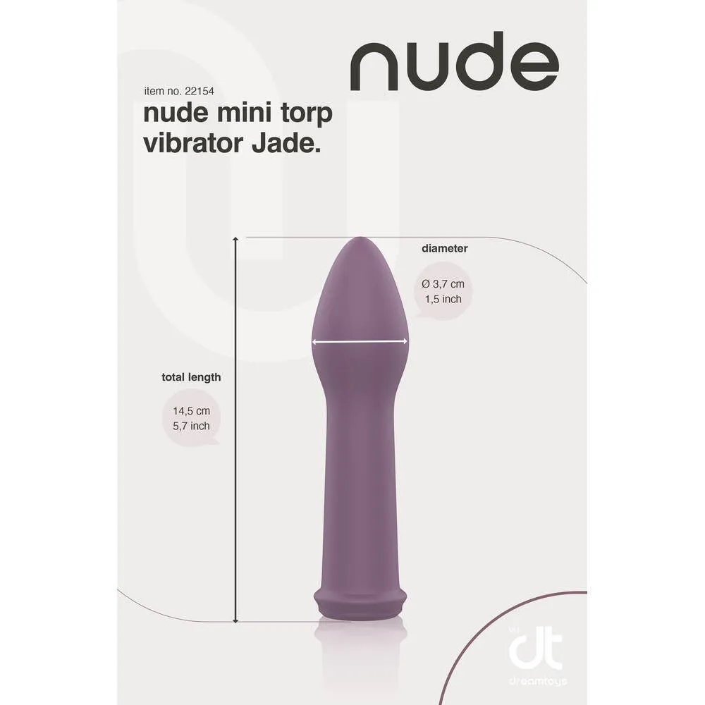 Nude Jade Mini Torp Vibrator Purple