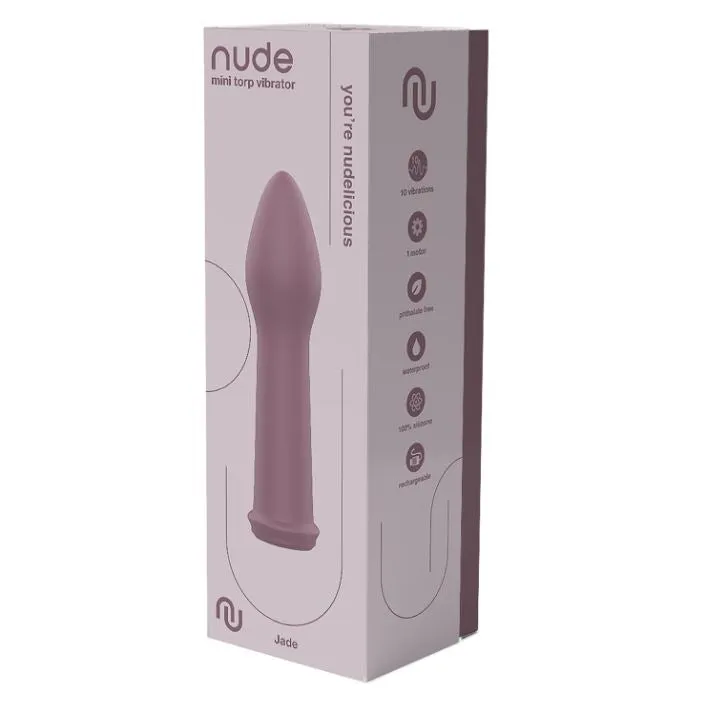 Nude Jade Mini Torp Vibrator Purple