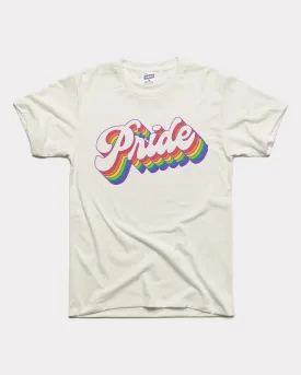 Pride Rainbow Vintage White T-Shirt