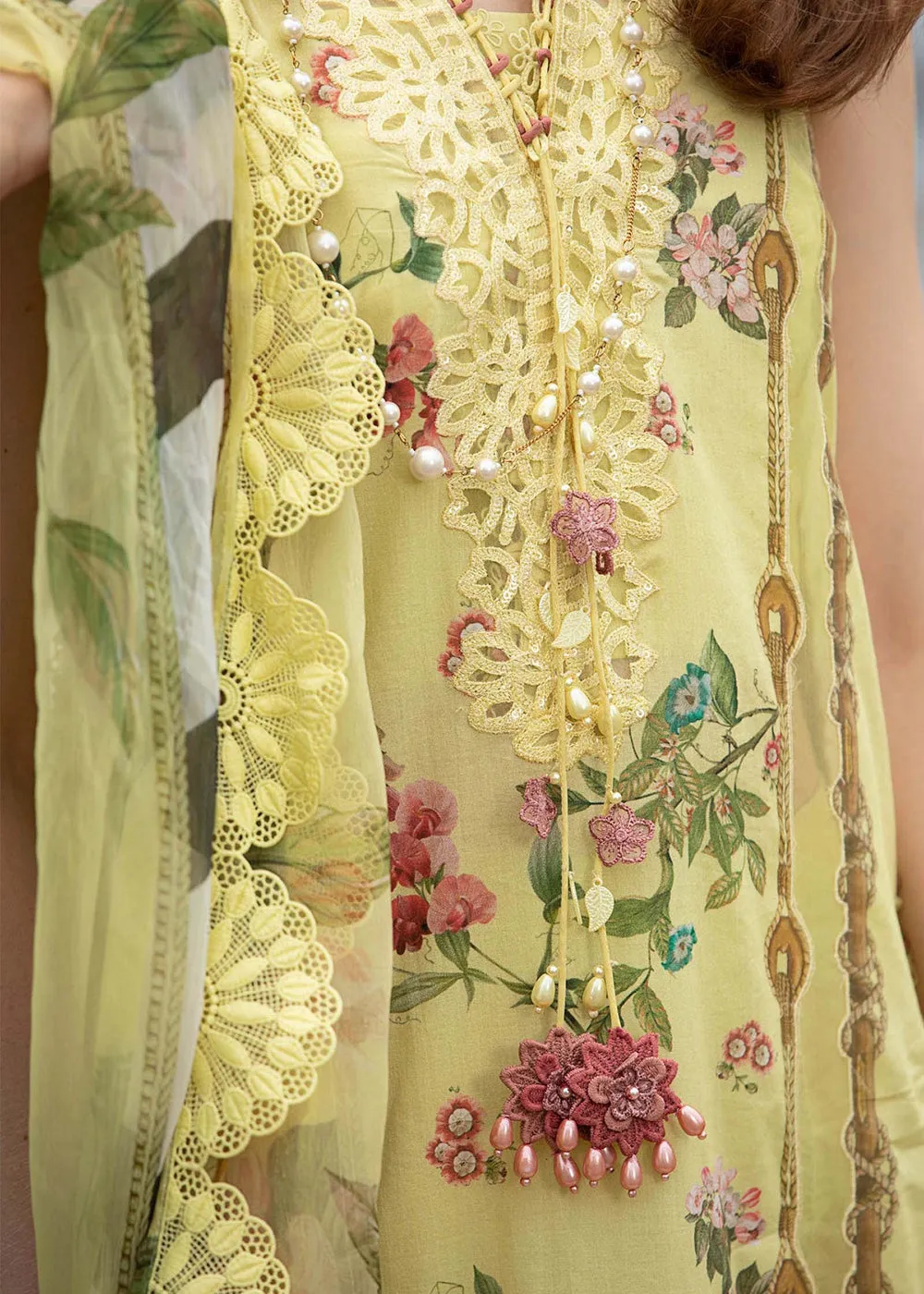 Printed Lawn Suit - Maria B - M.Prints Eid Collection 2023 - MPT-1806-A