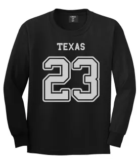 Sport Style Texas 23 Team State Jersey Long Sleeve T-Shirt