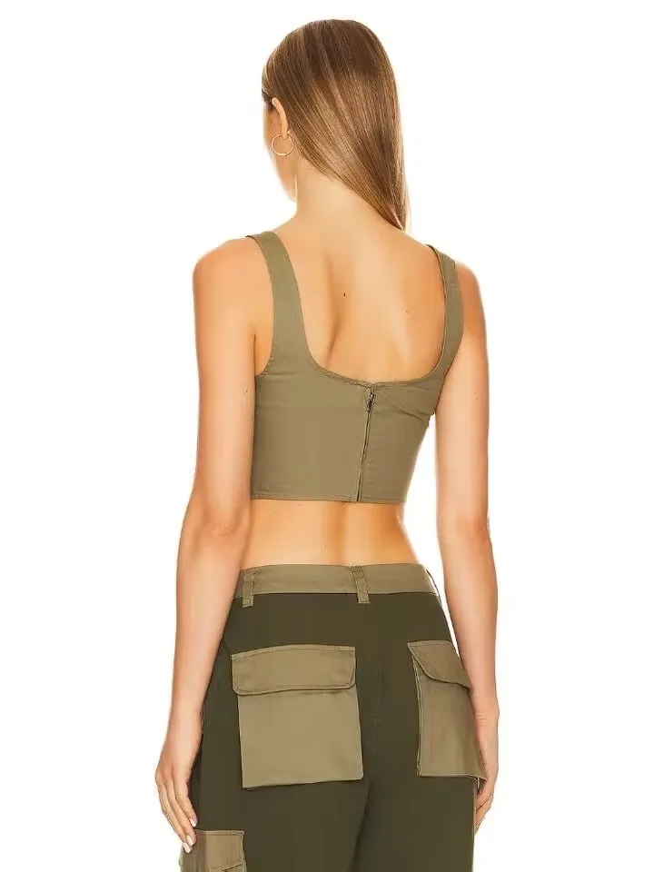 Spring Summer Sling Top Women Sexy Off Shoulder Bare Cropped Top