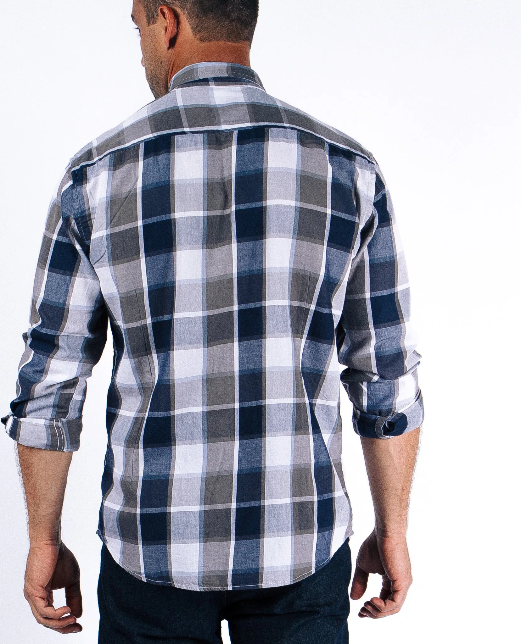 Statement Plaid Buttonup