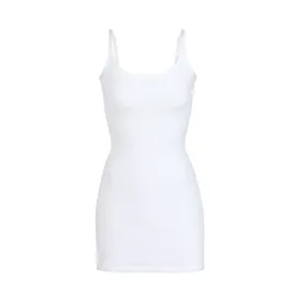 TERRY SLIP DRESS | MARBLE