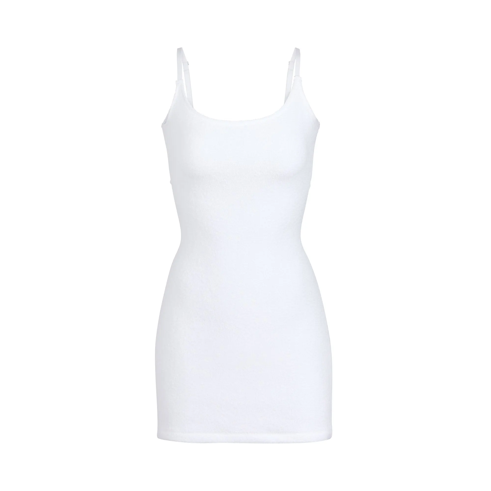 TERRY SLIP DRESS | MARBLE