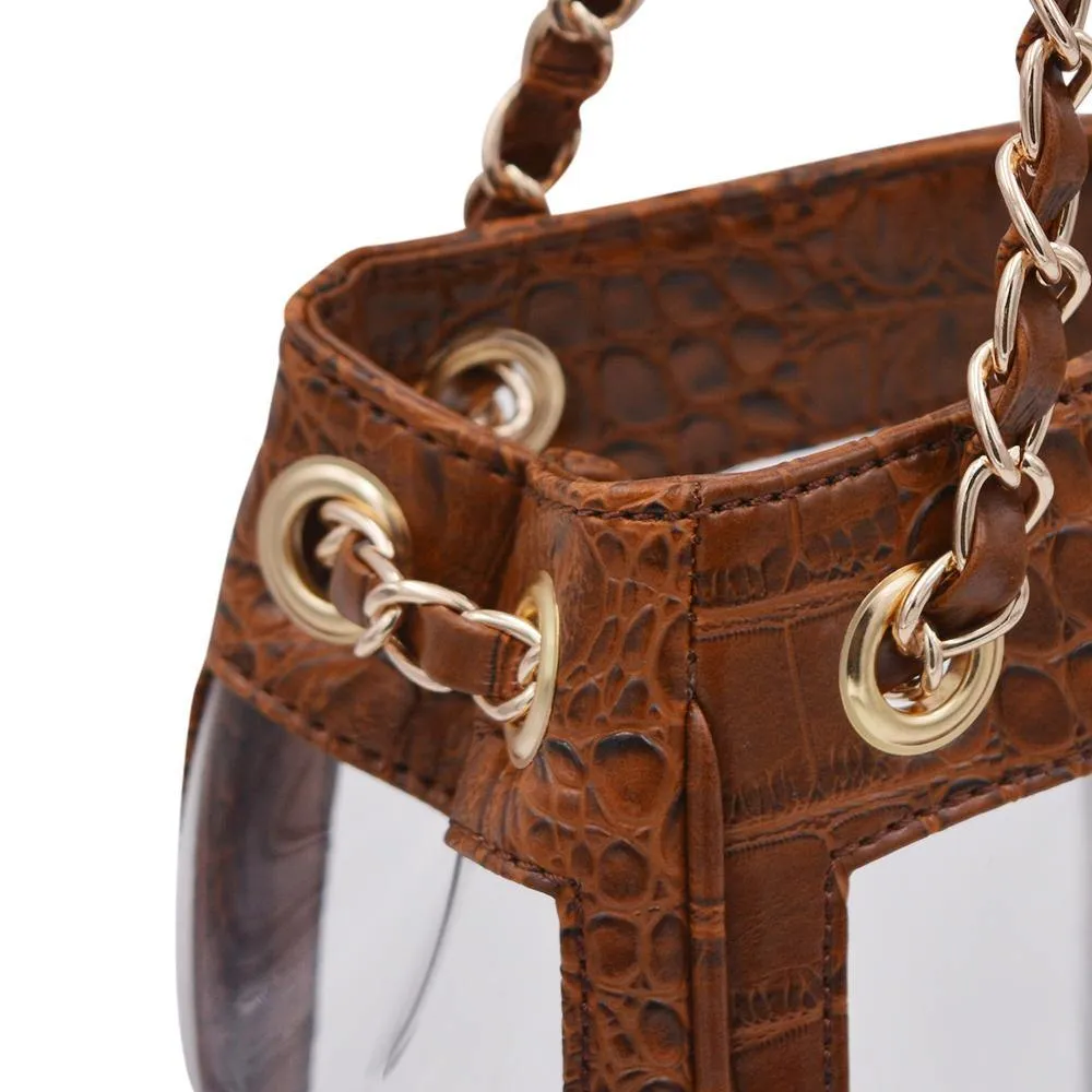 The Bare Boss | Cognac Croc