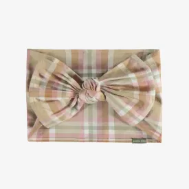 The Ivy Plaid Headband - KIDS