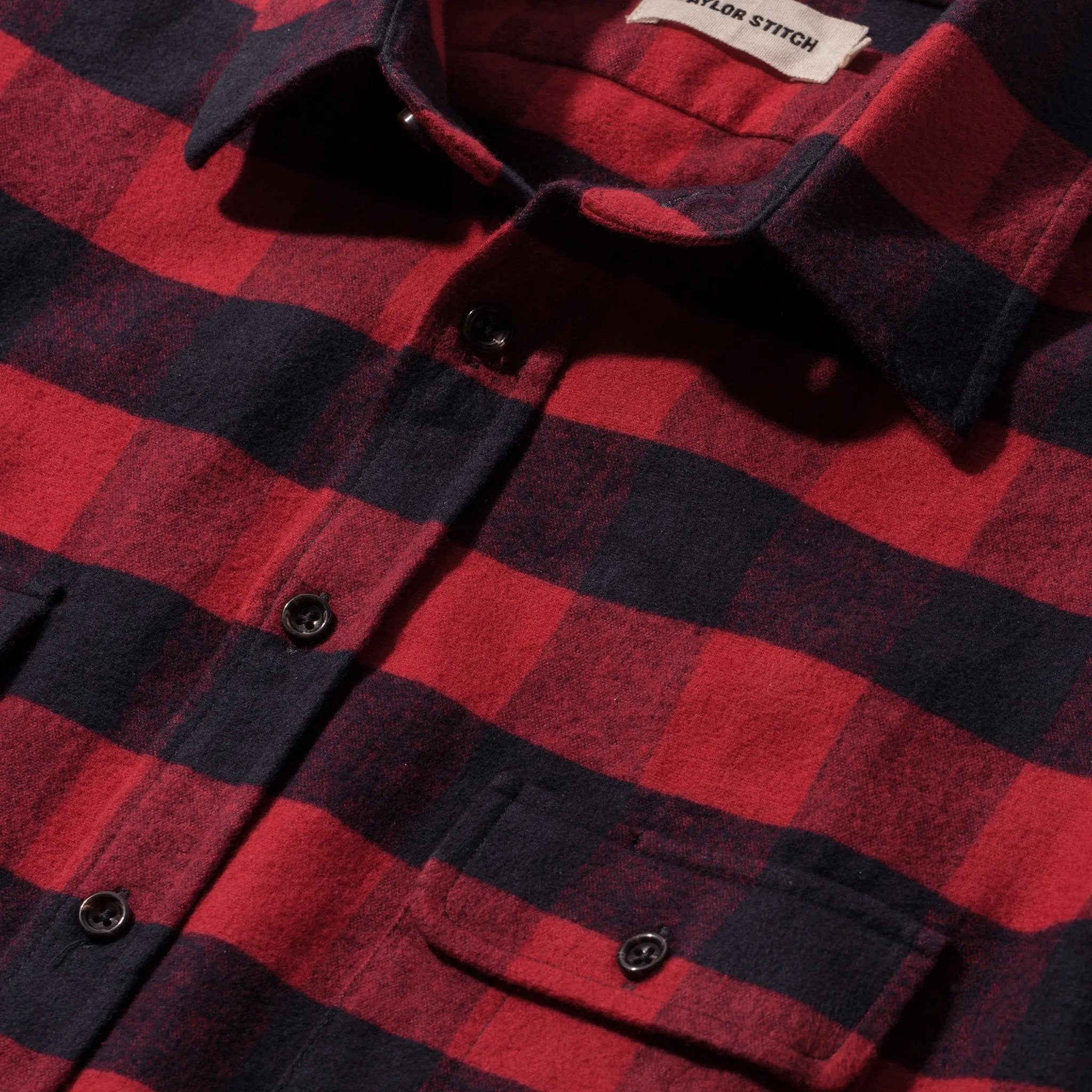 The Yosemite Shirt in Red Buffalo Plaid