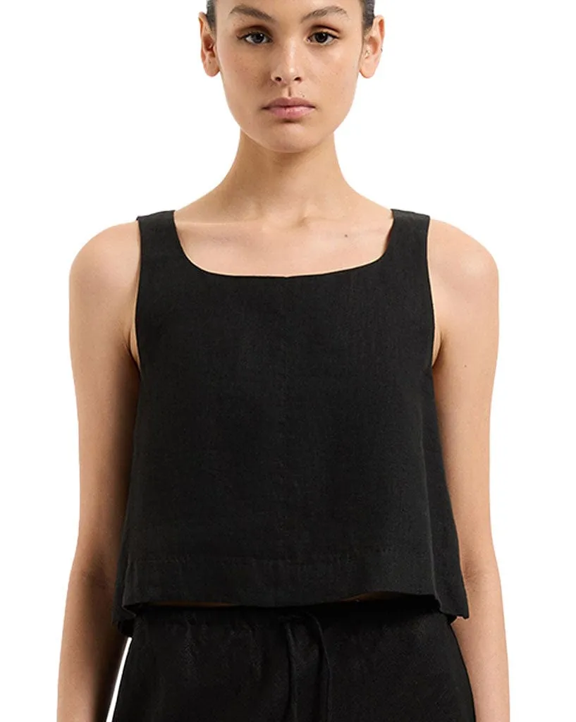 Thilda Linen Top