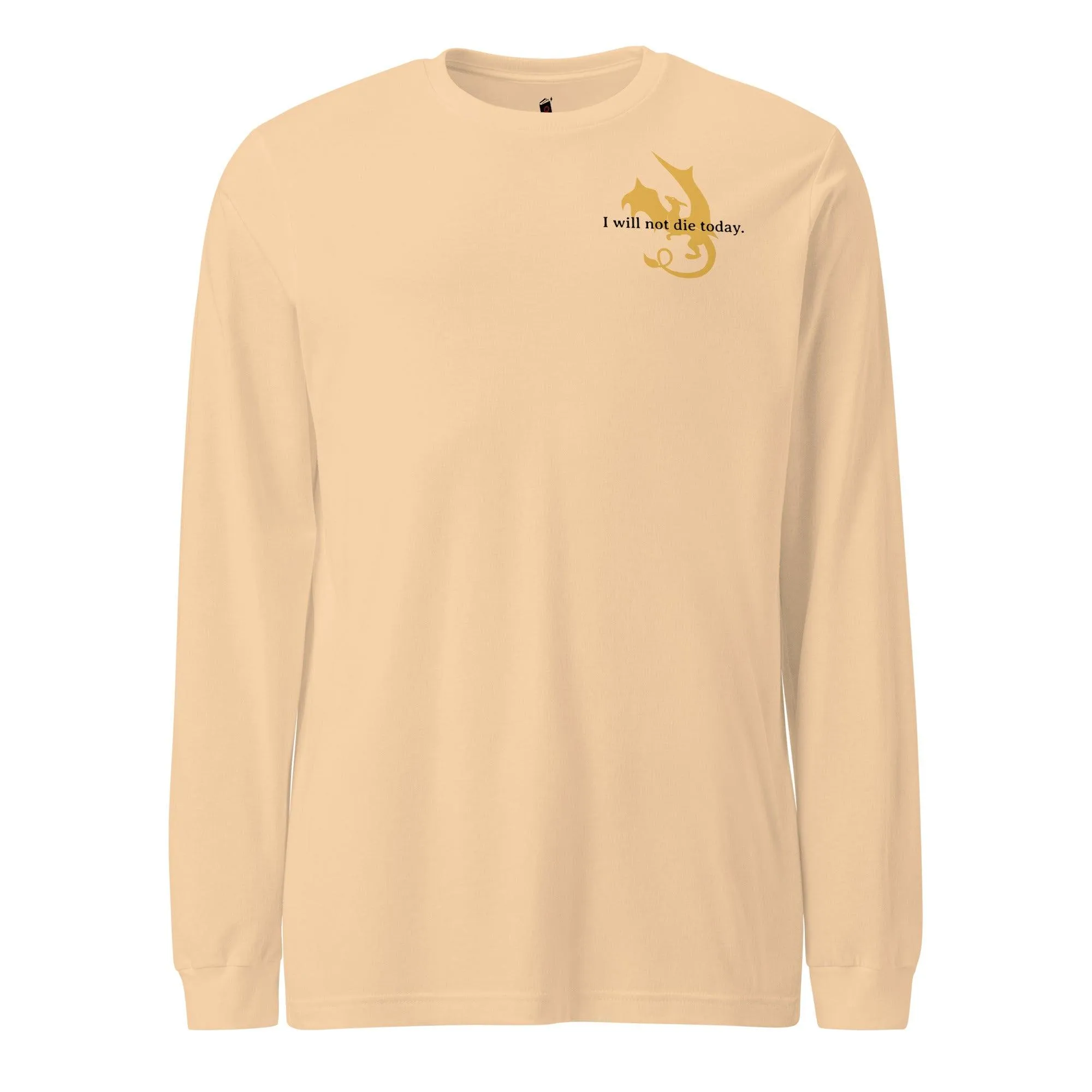 Long-Sleeved T-Shirt featuring Dragon Relic Design by Violet Sorrengail – Ideal for Dragon Enthusiasts