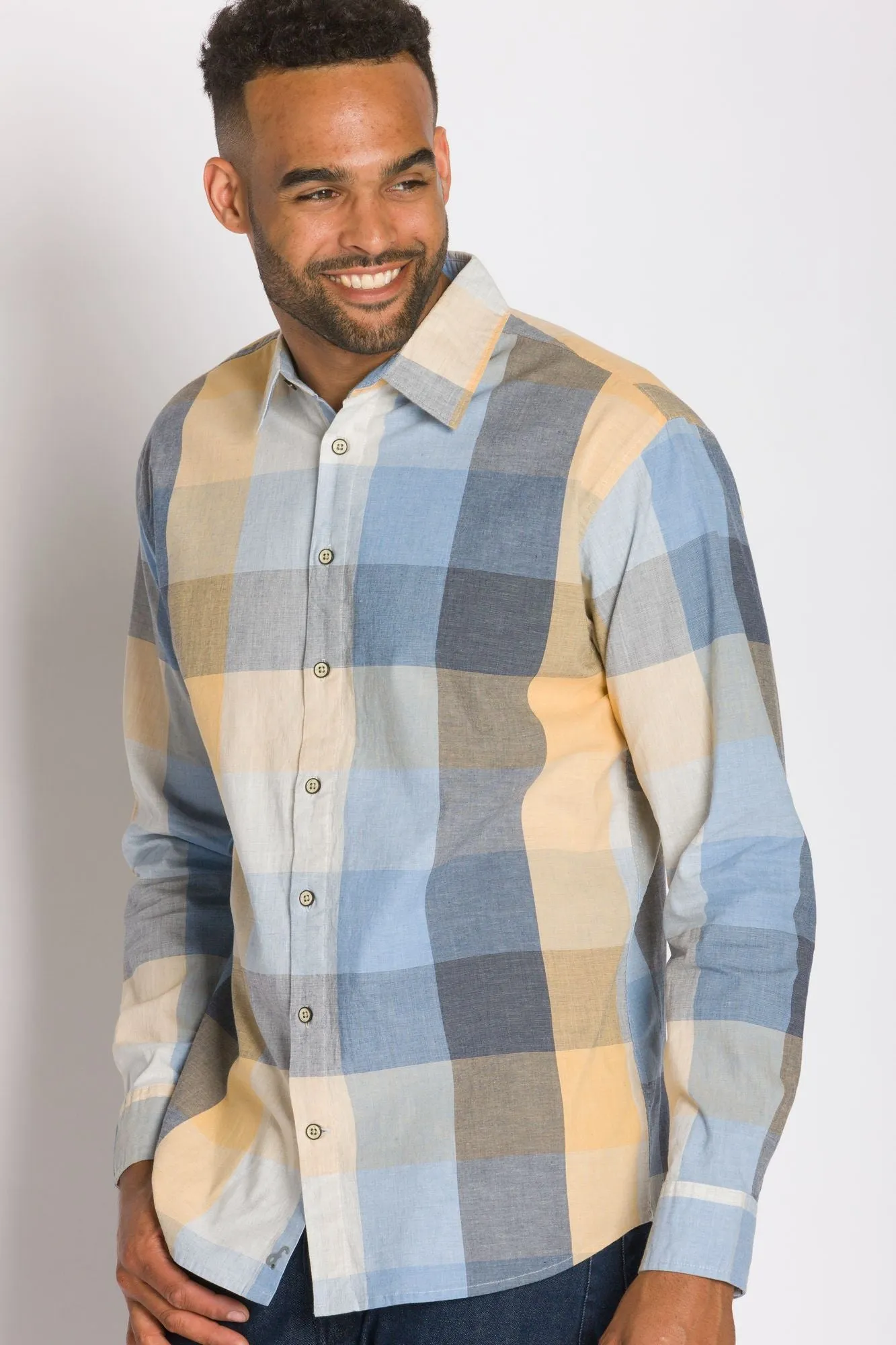 Wyatt | Men's Long Sleeve Woven Shirt