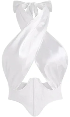 ZAFUL Women's Halter Crop Top